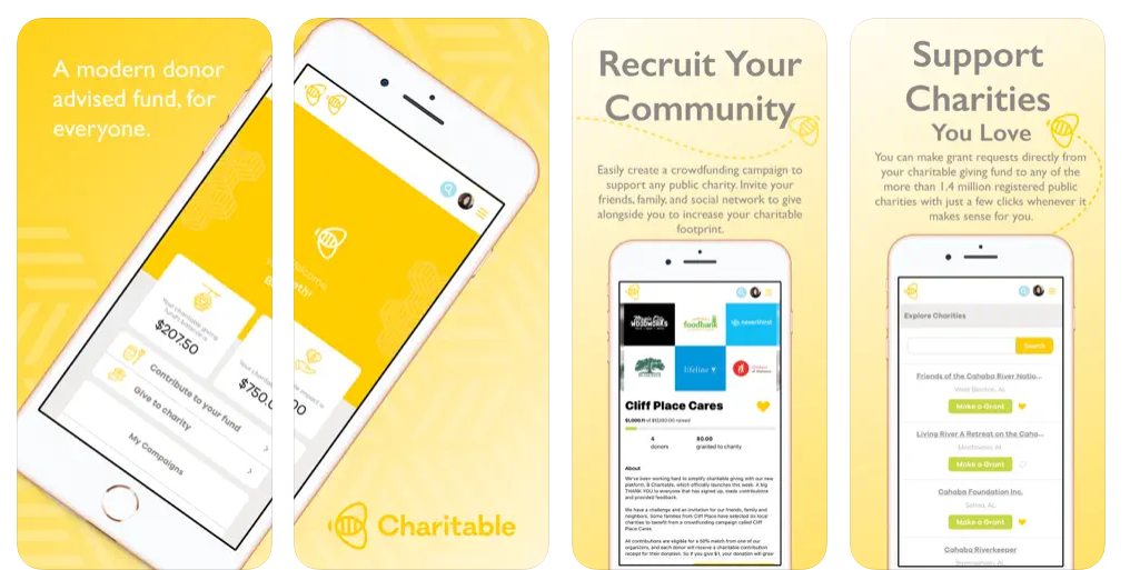 b charitable app store